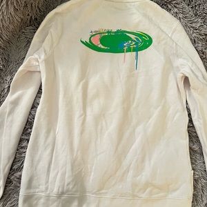 🌸 Oakley White Zip Up sweatshirt jacket 🌸